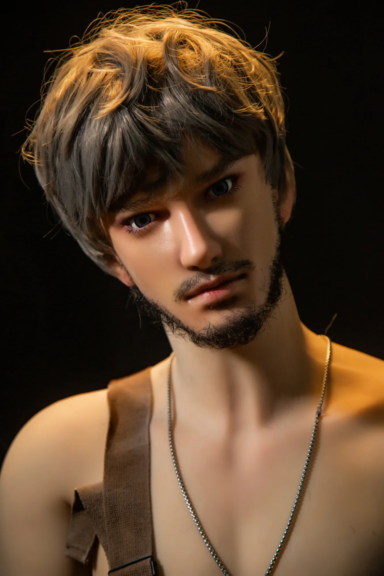 Zhou: 175cm Real Silicone Head TPE Body Male Sex Doll-QITA Doll view 4