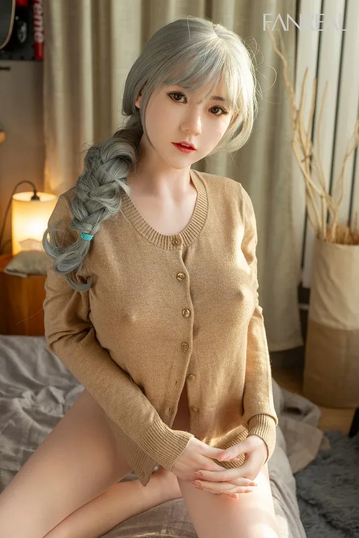Qian: 157cm D-Cup Luxury Silicone Sex Doll view 4