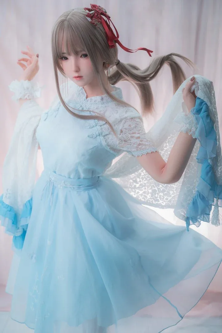 J014: 150cm B-Cup Realistic Silicone Sex Doll-FU Doll view 3