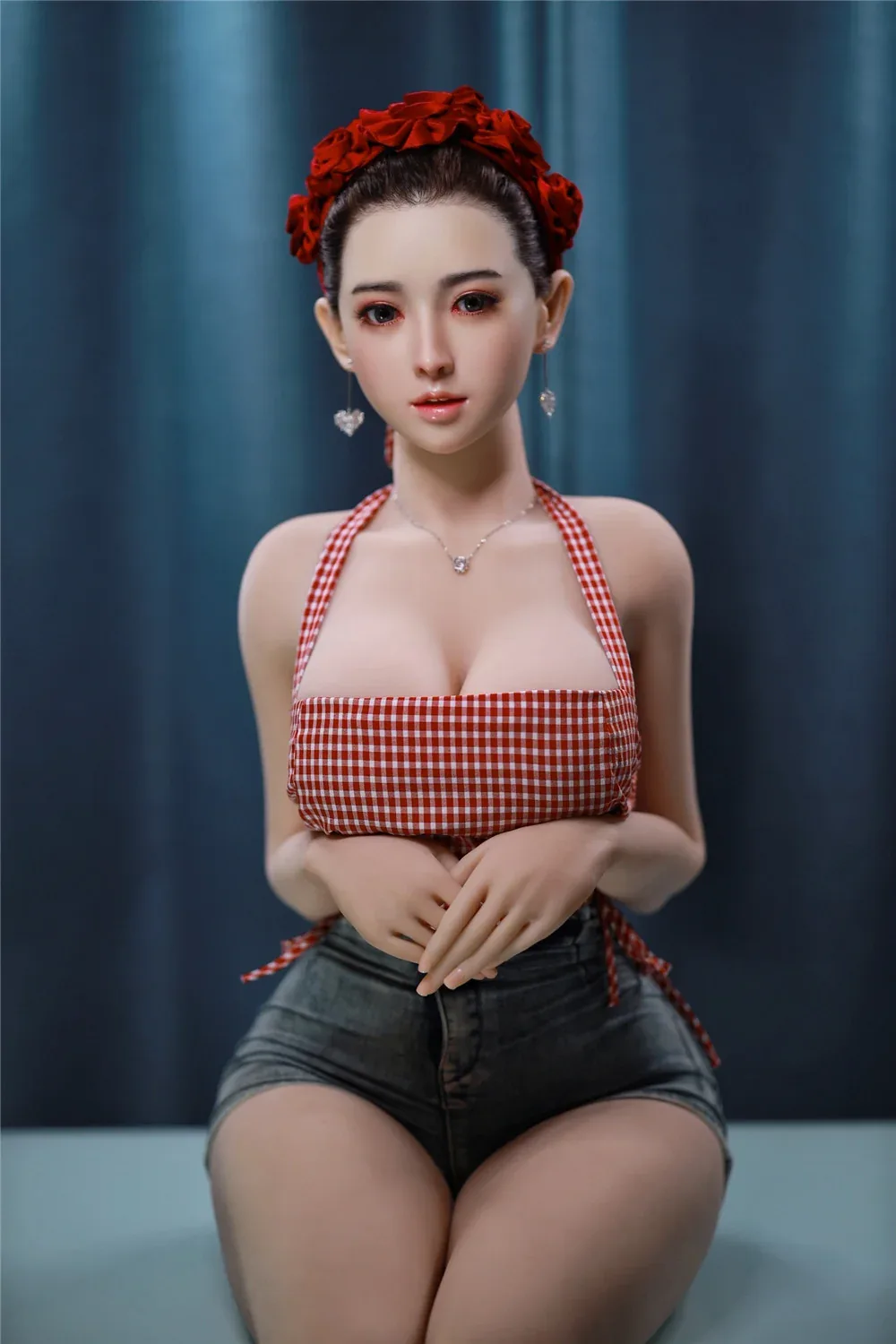 XiuJie: JYDoll 157cm D-Cup Realistic Silicone Head TPE Body Sex Doll view 6