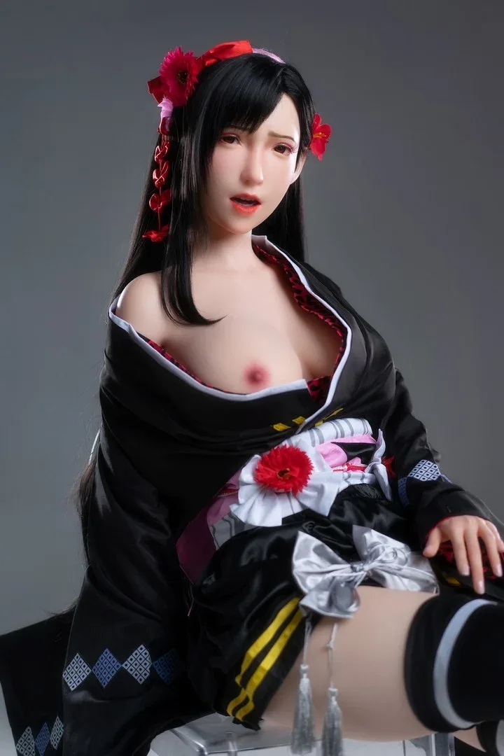 Tifa ROS: 165cm F-Cup Cosplay Silicone Sex Doll-Game Lady