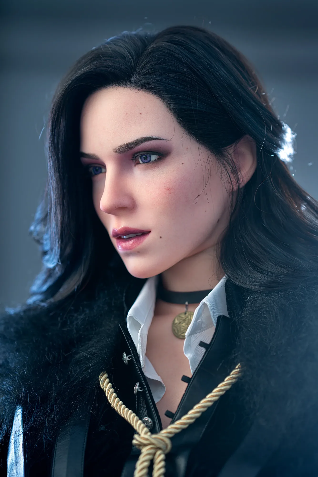 Yennefer: 168cm E-Cup Cosplay Silicone Sex Doll-Game Lady view 7