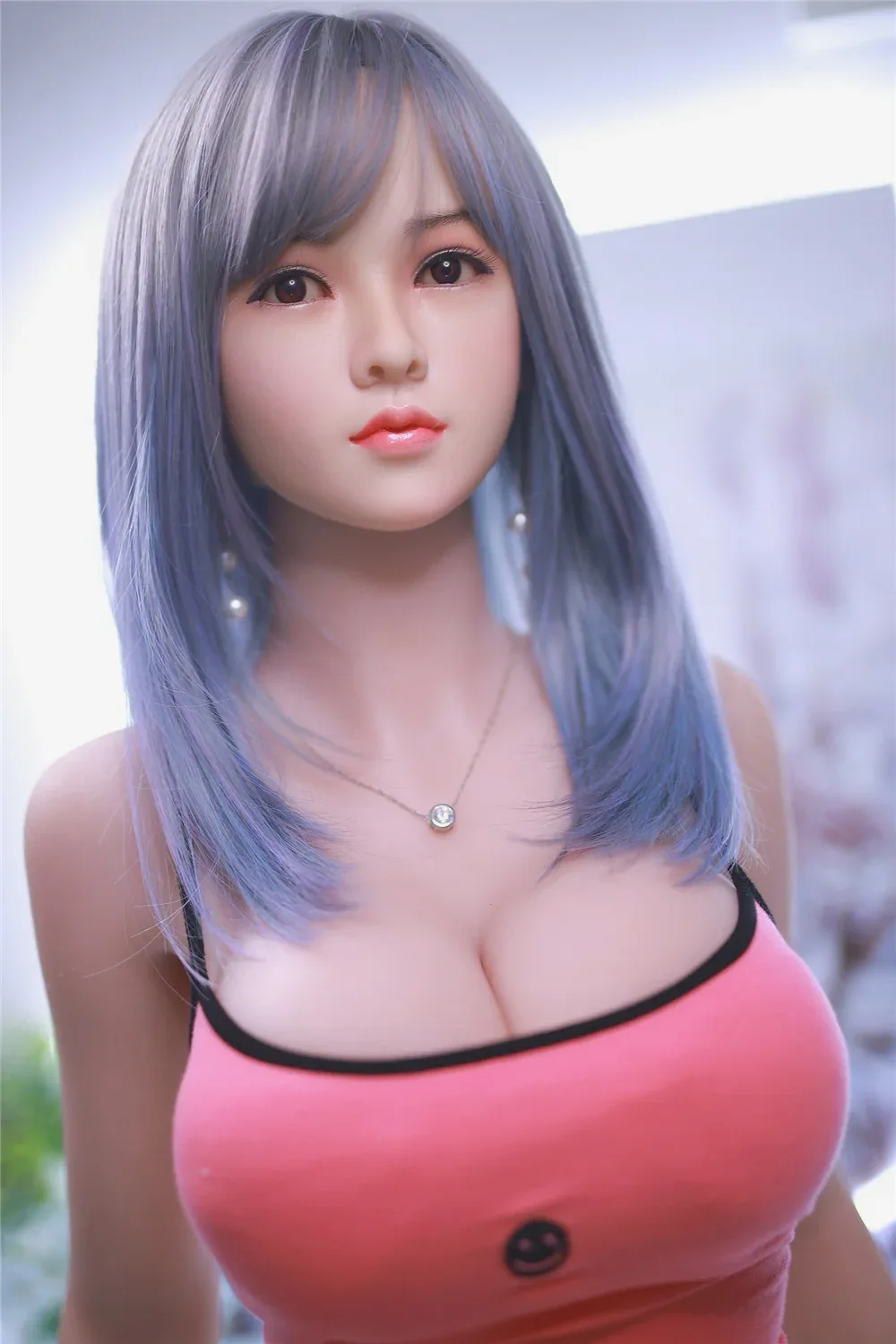Rabbit: JYDoll 161cm D-Cup Realistic Silicone Head TPE Body Sex Doll