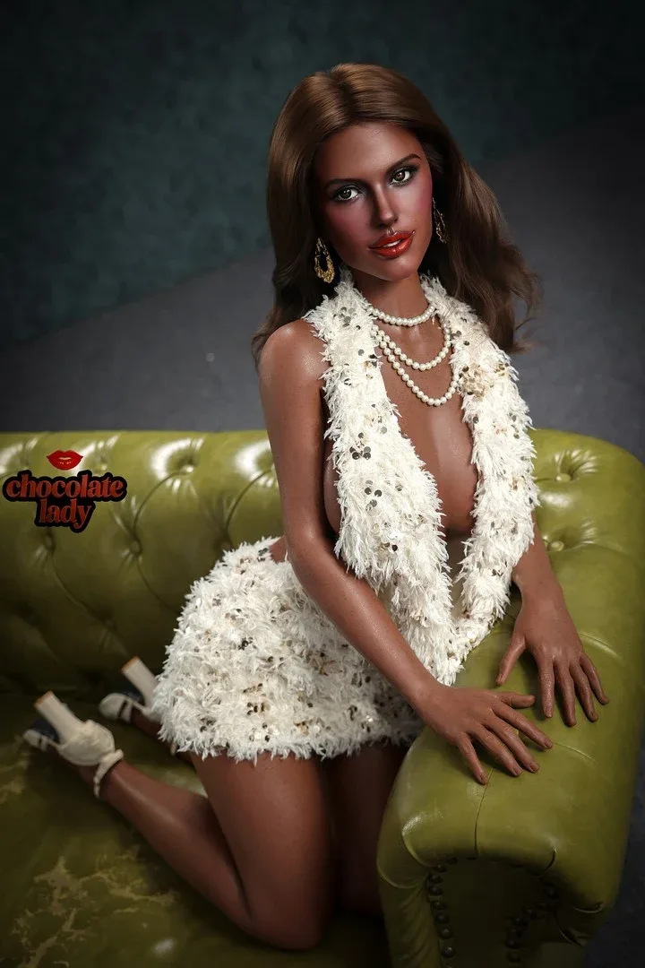 Jade: 160cm C-Cup Realistic Silicone Black Sex Doll view 2