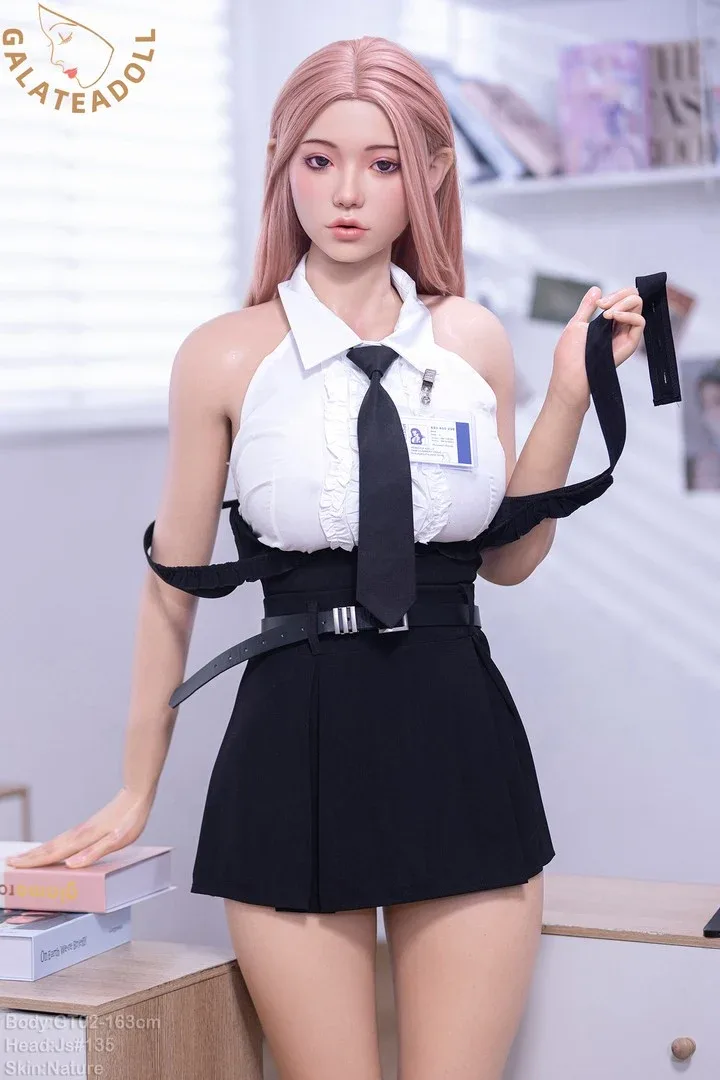 GT02+JS#135: 164cm E-Cup Realistic Silicone Sex Doll-Galatea view 6