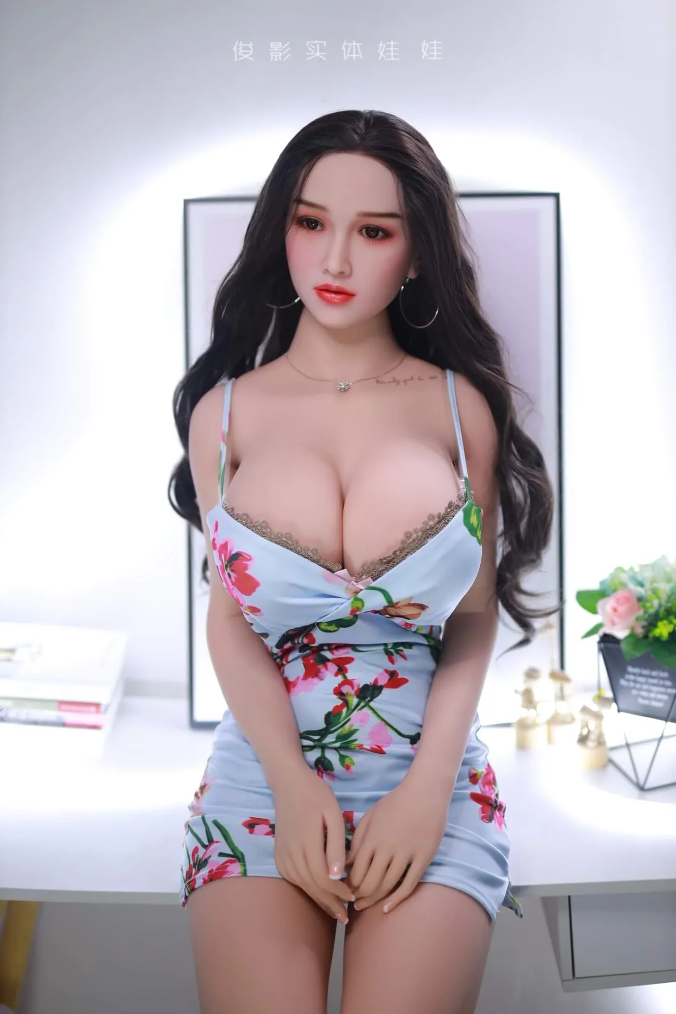Emily: JYDoll 157cm D-Cup Realistic Silicone Head TPE Body Sex Doll view 5