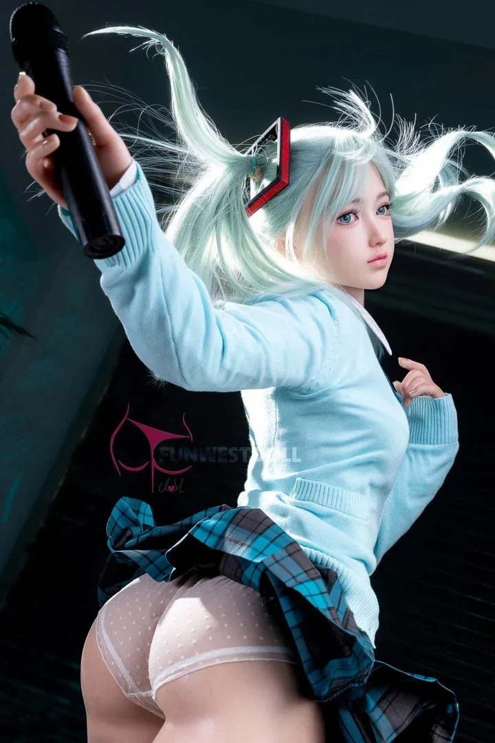 Hatsune Miku: 159cm A-Cup Anime Sex Doll view 3
