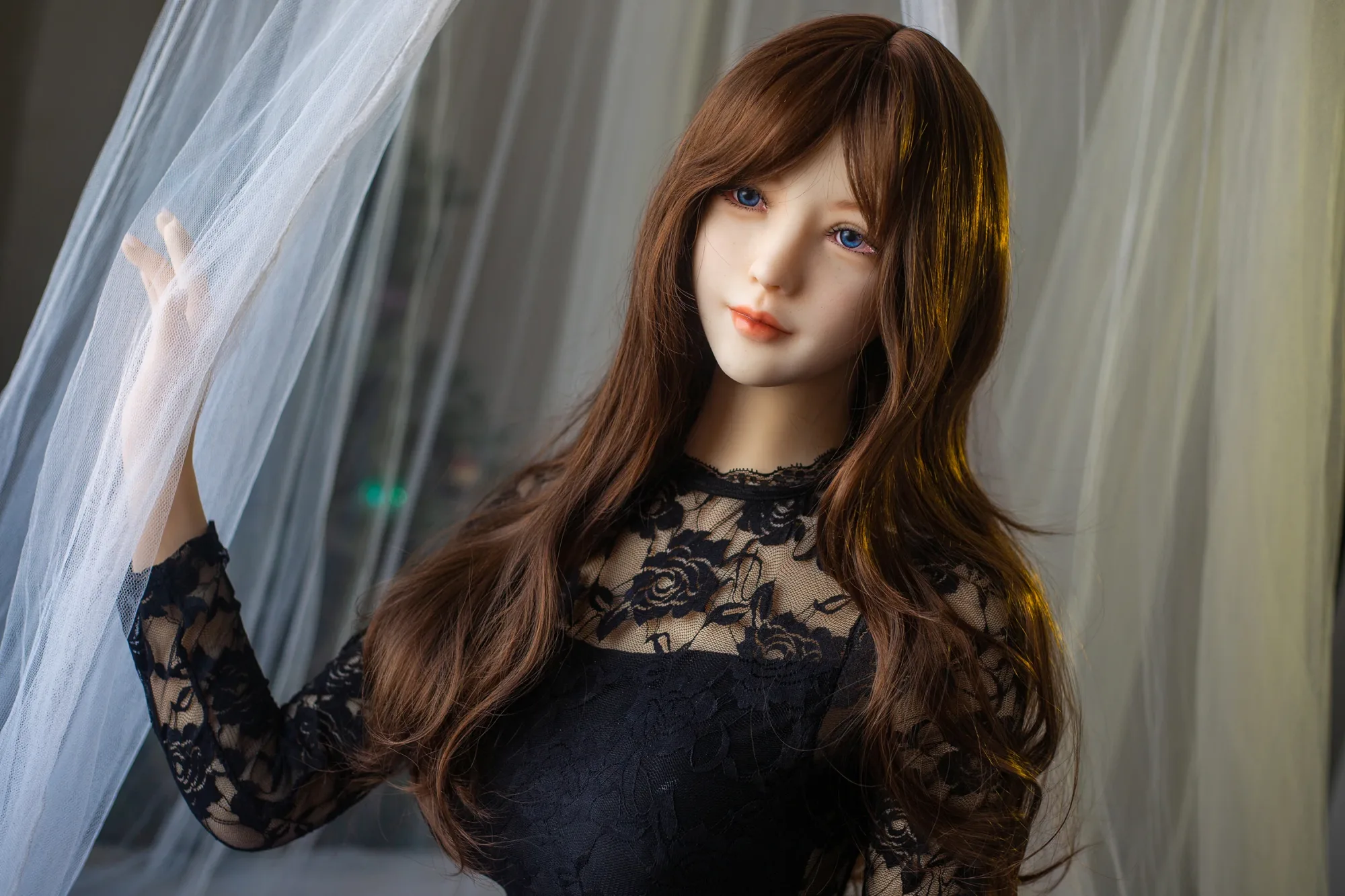 Liu Piao Piao: 168cm D-Cup Real TPE Body Sex Doll-QITA Doll view 2