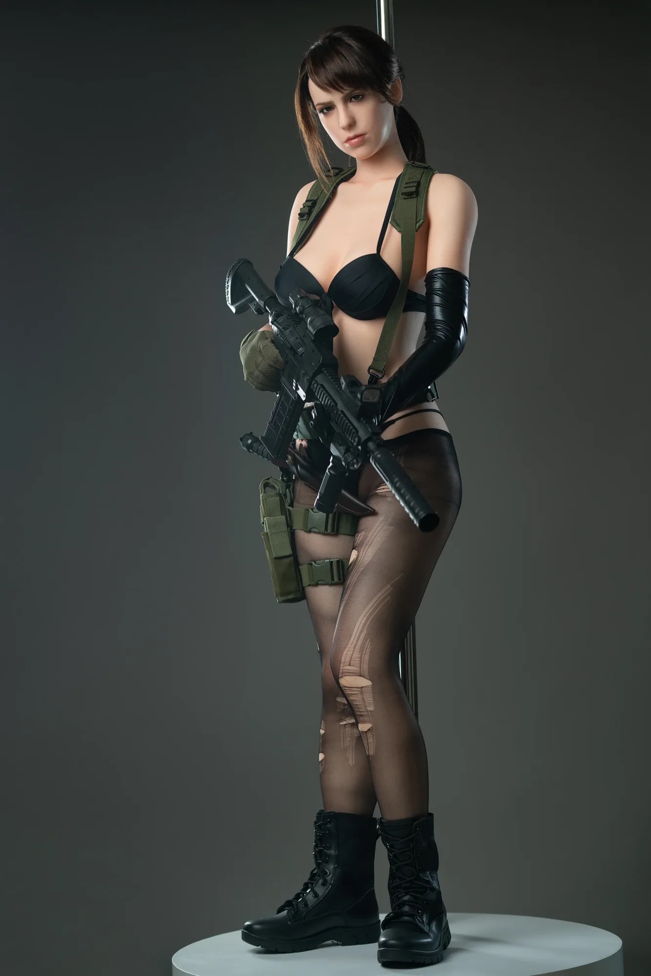 Quiet: 168cm E-Cup Cosplay Silicone Sex Doll-Game Lady view 6
