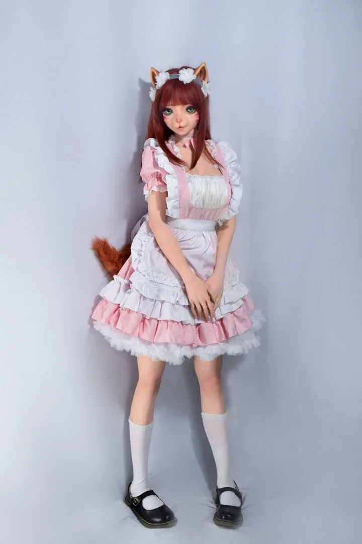 Morikawa Yuki: 150cm Furry Silicone Sex Doll-Elsababe Doll view 3