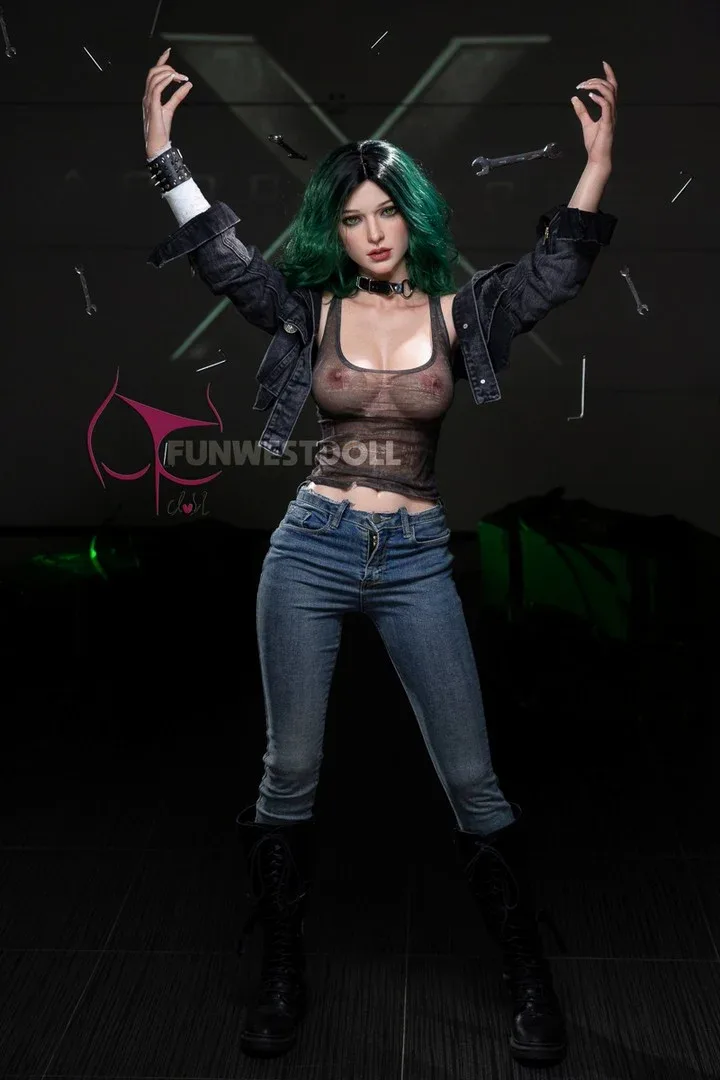 Alexa: 157cm G-cup Realistic Silicone Sex Doll-FSD001-#045S view 4