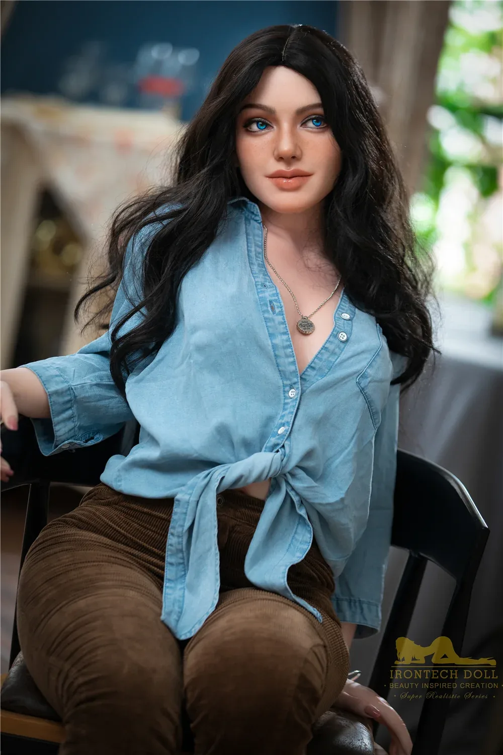 Ivy S27: Premium 152cm A-Cup Silicone Sex Doll-Irontech Doll view 7