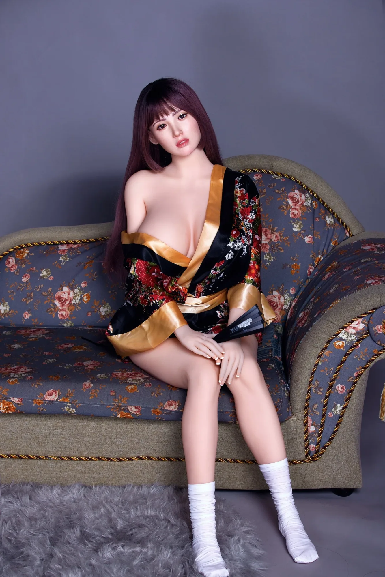 S1: Premium 163cm G-Cup Silicone Head and TPE Body Sex Doll-Irontech Doll view 6