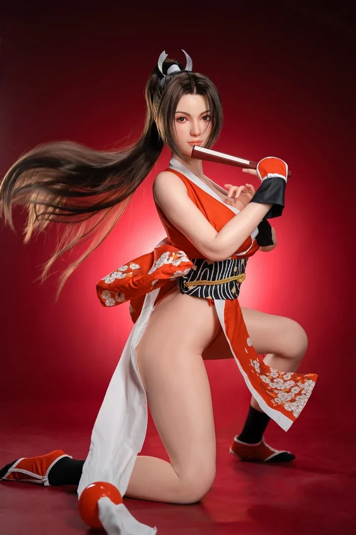 Shiranui Mai: 165cm F-Cup Cosplay Silicone Sex Doll-Game Lady view 4