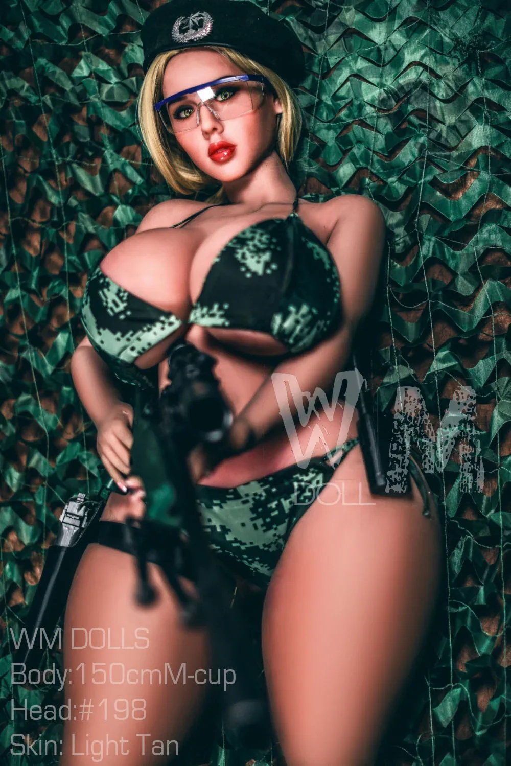 #198 Jasmine: Life-Size 150cm M-Cup TPE Sex Doll-WM Doll view 3