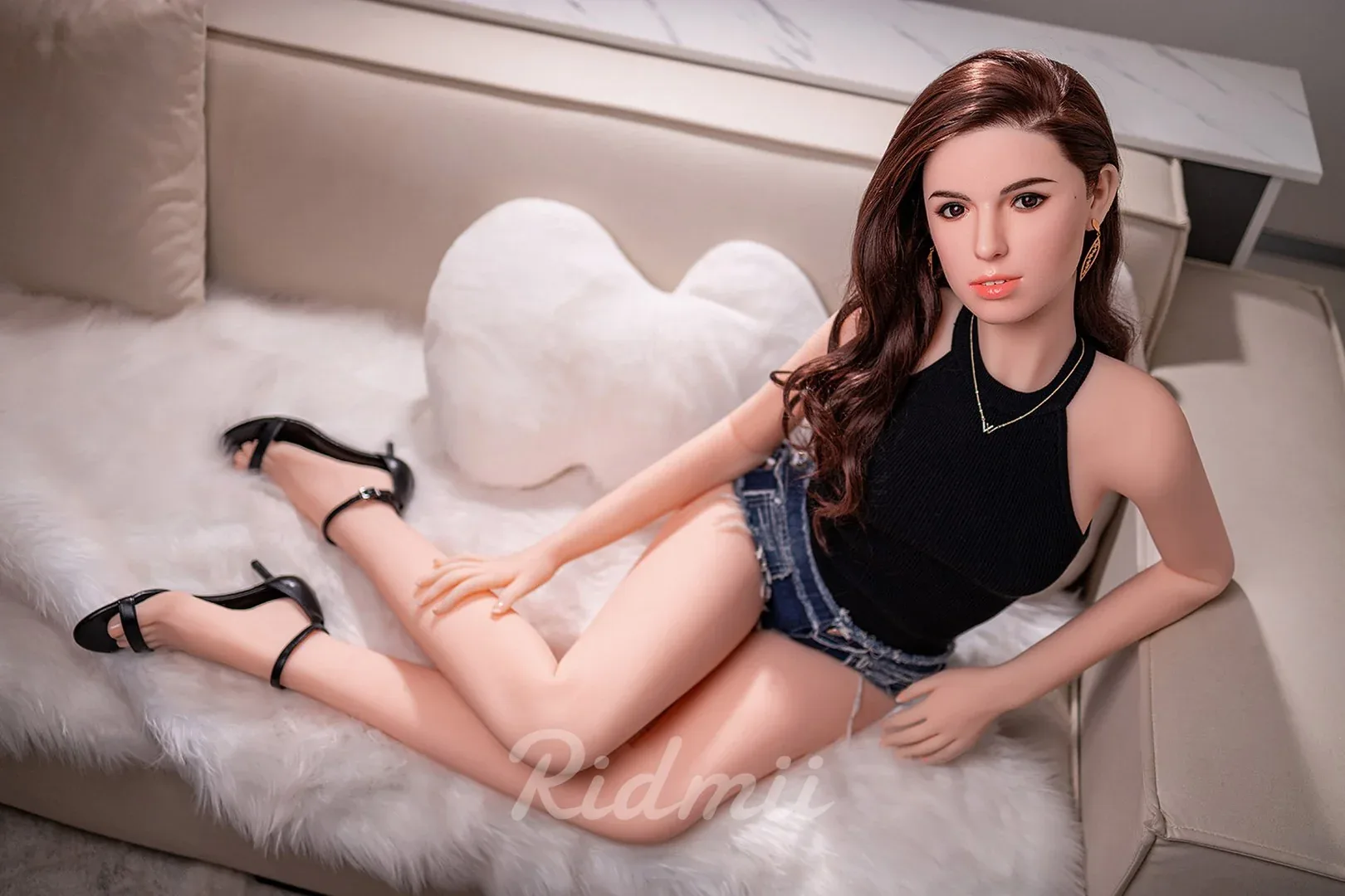 Ridmii Doll Dione: 159cm Full Size Silicone Head TPE Body Sex Doll view 8
