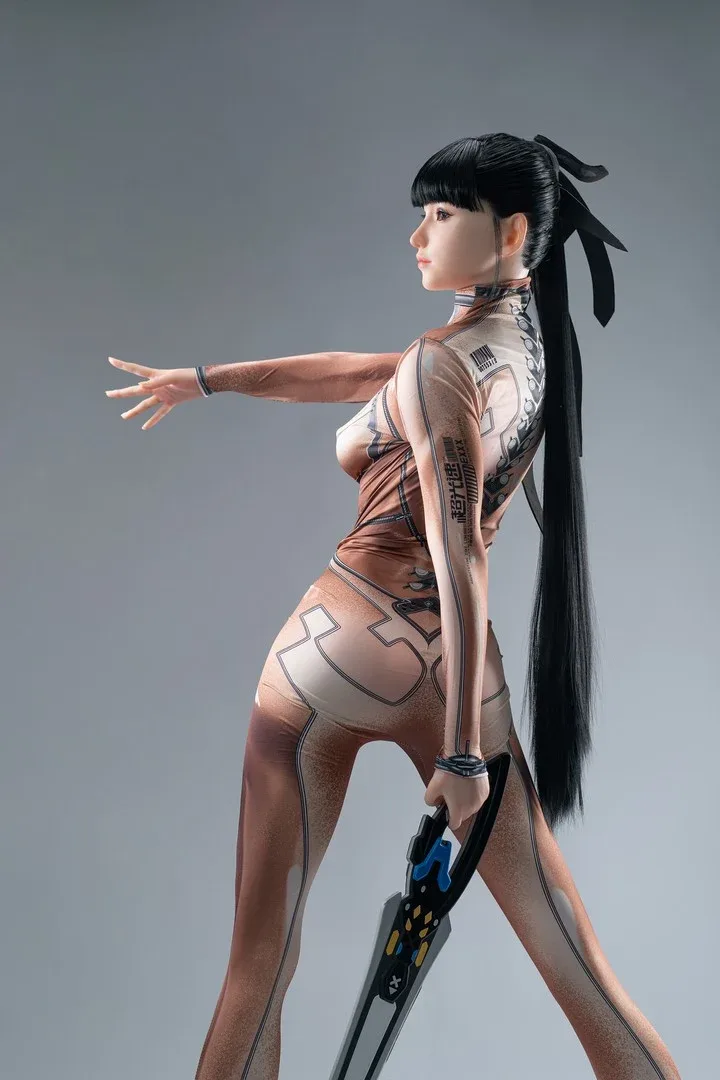 Eve: 170cm B-Cup Cosplay Silicone Sex Doll-Game Lady view 3