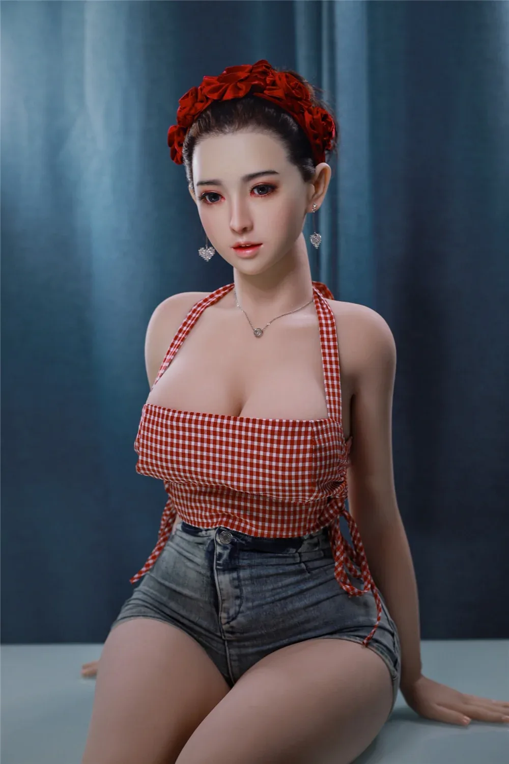 XiuJie: JYDoll 157cm D-Cup Realistic Silicone Head TPE Body Sex Doll view 3