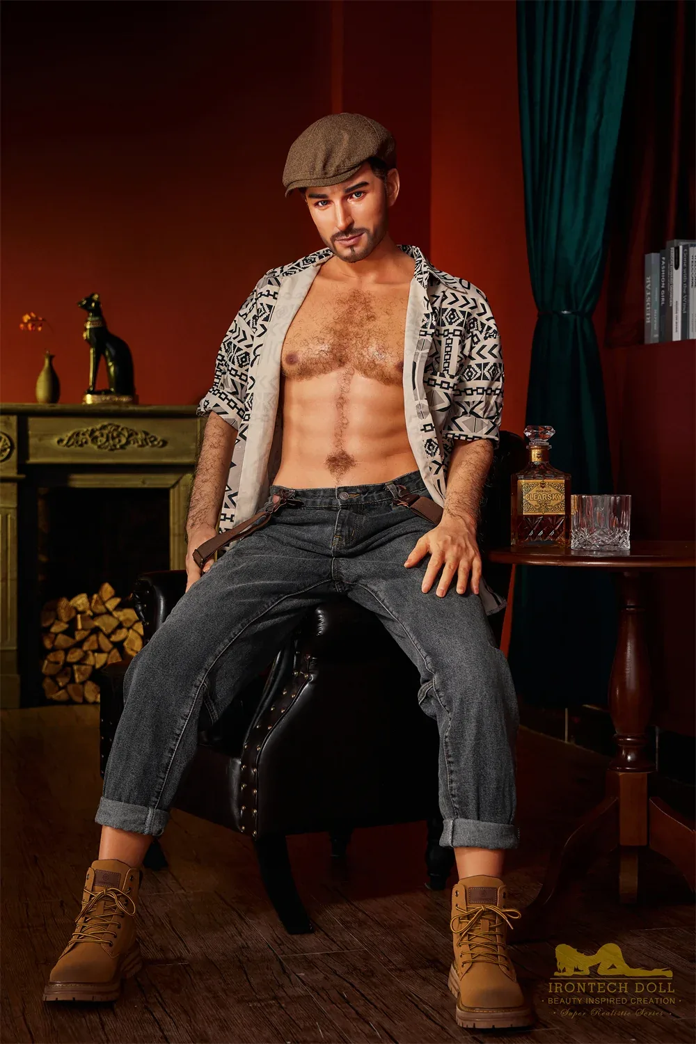 George M3: Premium 170cm Male Silicone Sex Doll-Irontech Doll view 8