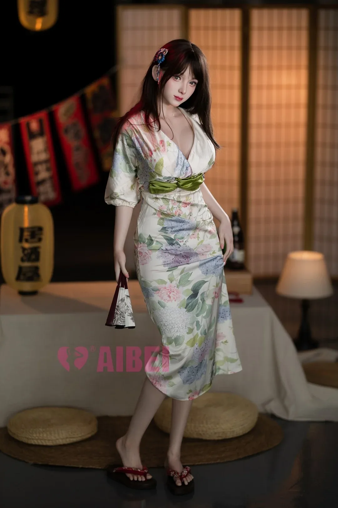 AB17: 167cm E-Cup Realistic Silicone Sex Doll-Aibei view 5