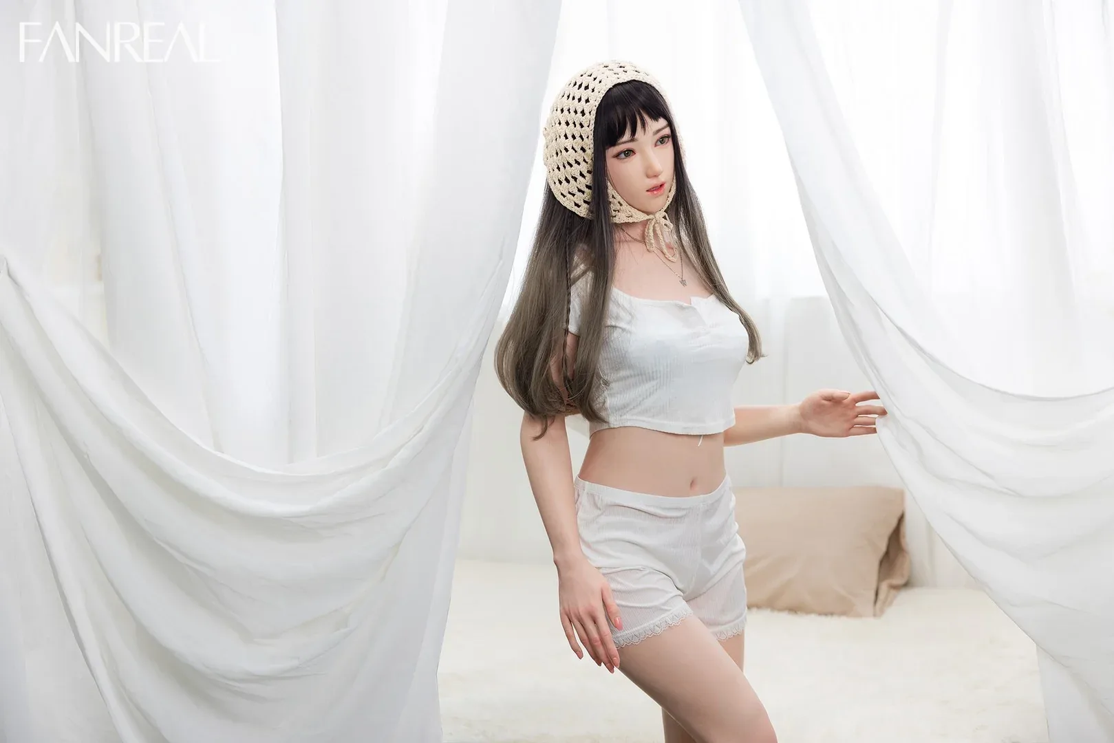Jia ROS: 158cm B-Cup Luxury Silicone Sex Doll view 4