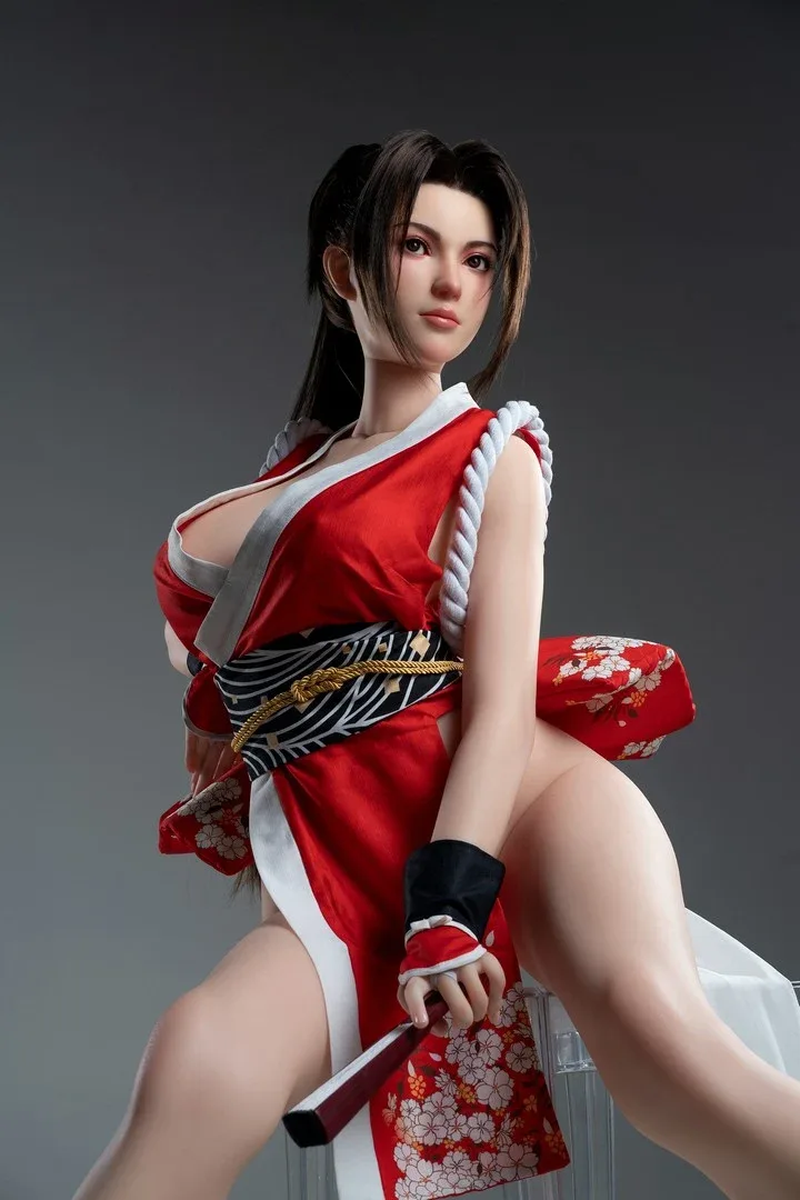 Mai Shiranui: 165cm F-Cup Cosplay Silicone Sex Doll-Game Lady view 4