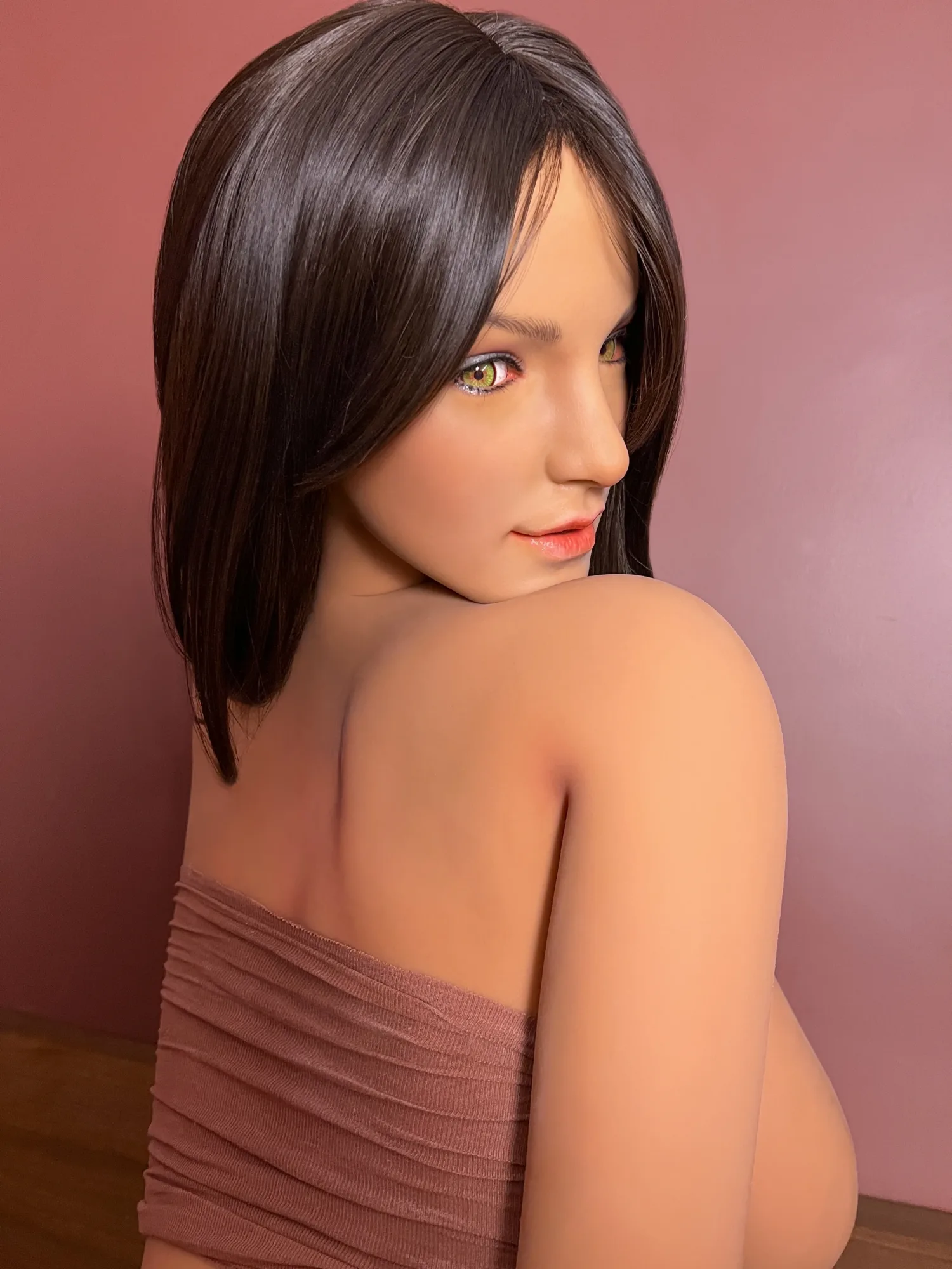 Mouna: 159cm Realistic Silicone Head TPE Body Love Doll-Climax Doll view 7