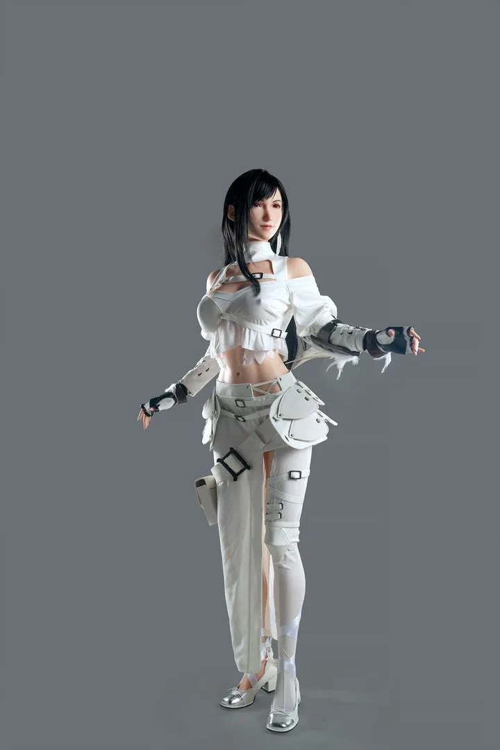Tifa Smiley Face: 171cm G-Cup Cosplay Silicone Sex Doll-Game Lady view 5