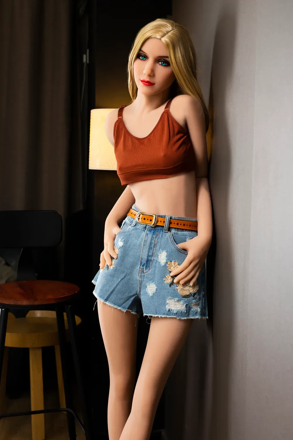 Audrey: 166cm B-Cup Life-Size TPE Sex Doll-HR DOLL view 4