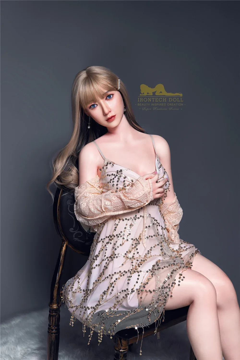 Candy S6: Premium 152cm A-Cup Silicone Sex Doll-Irontech Doll view 7