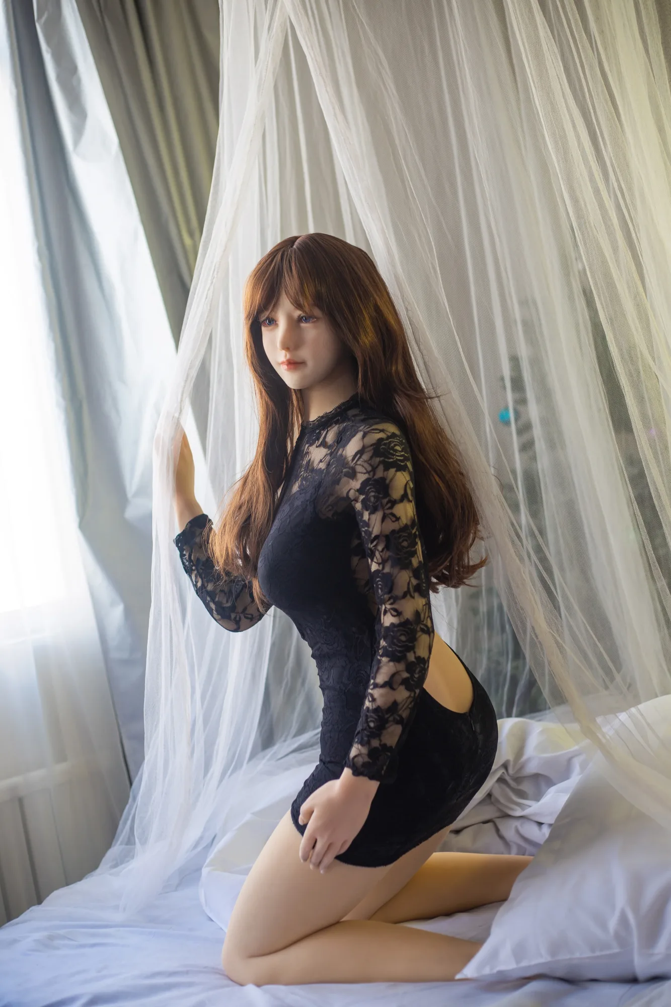 Liu Piao Piao: 168cm D-Cup Real TPE Body Sex Doll-QITA Doll view 7