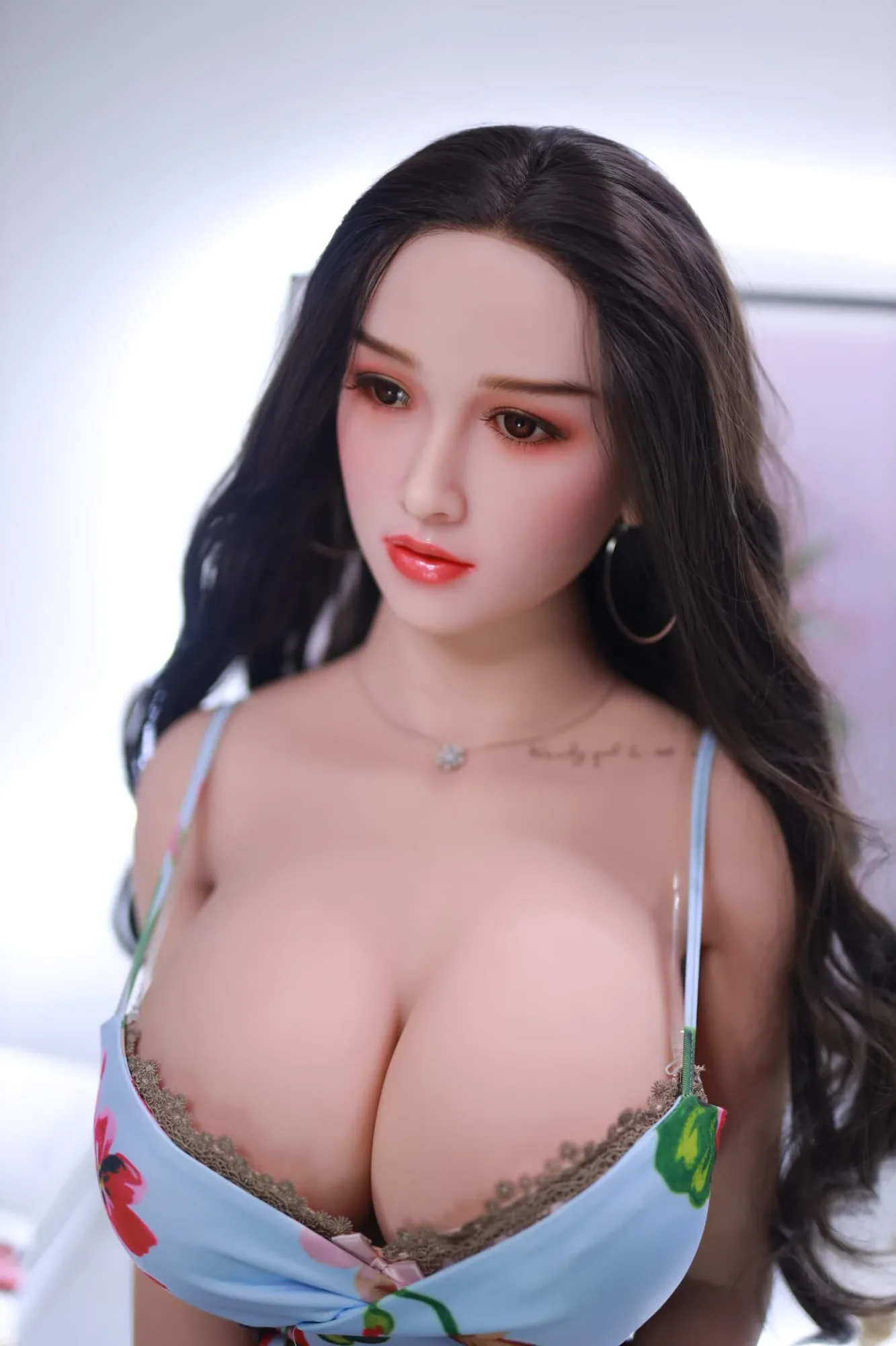 Emily: JYDoll 157cm D-Cup Realistic Silicone Head TPE Body Sex Doll view 6
