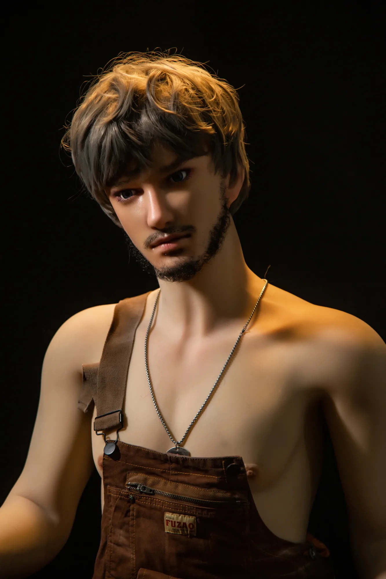 Zhou: 175cm Real Silicone Head TPE Body Male Sex Doll-QITA Doll view 5