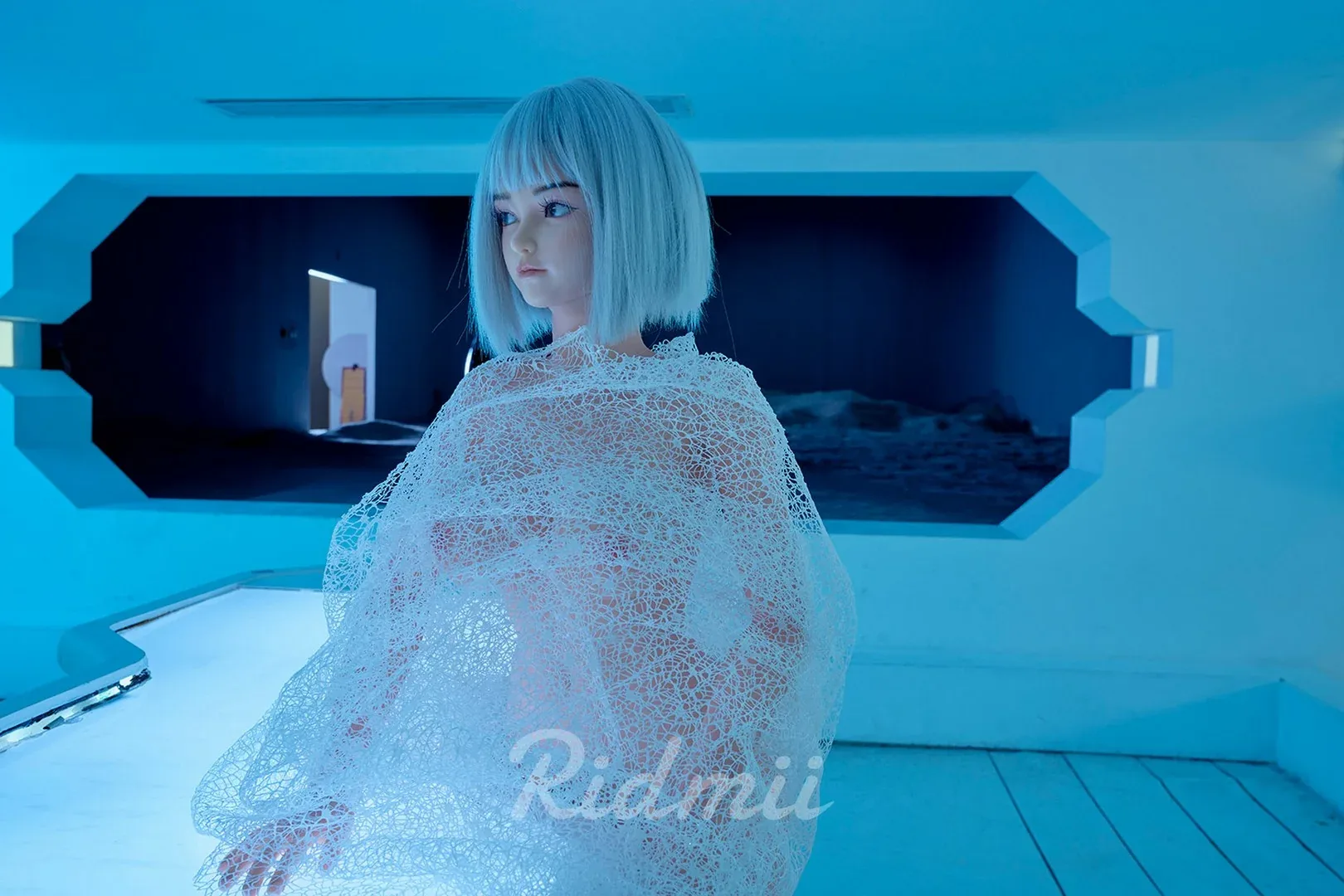 Ridmii Doll Amanda: 163cm Lifelike Silicone Head &amp; TPE Body Love Doll-[USA Stock] view 5