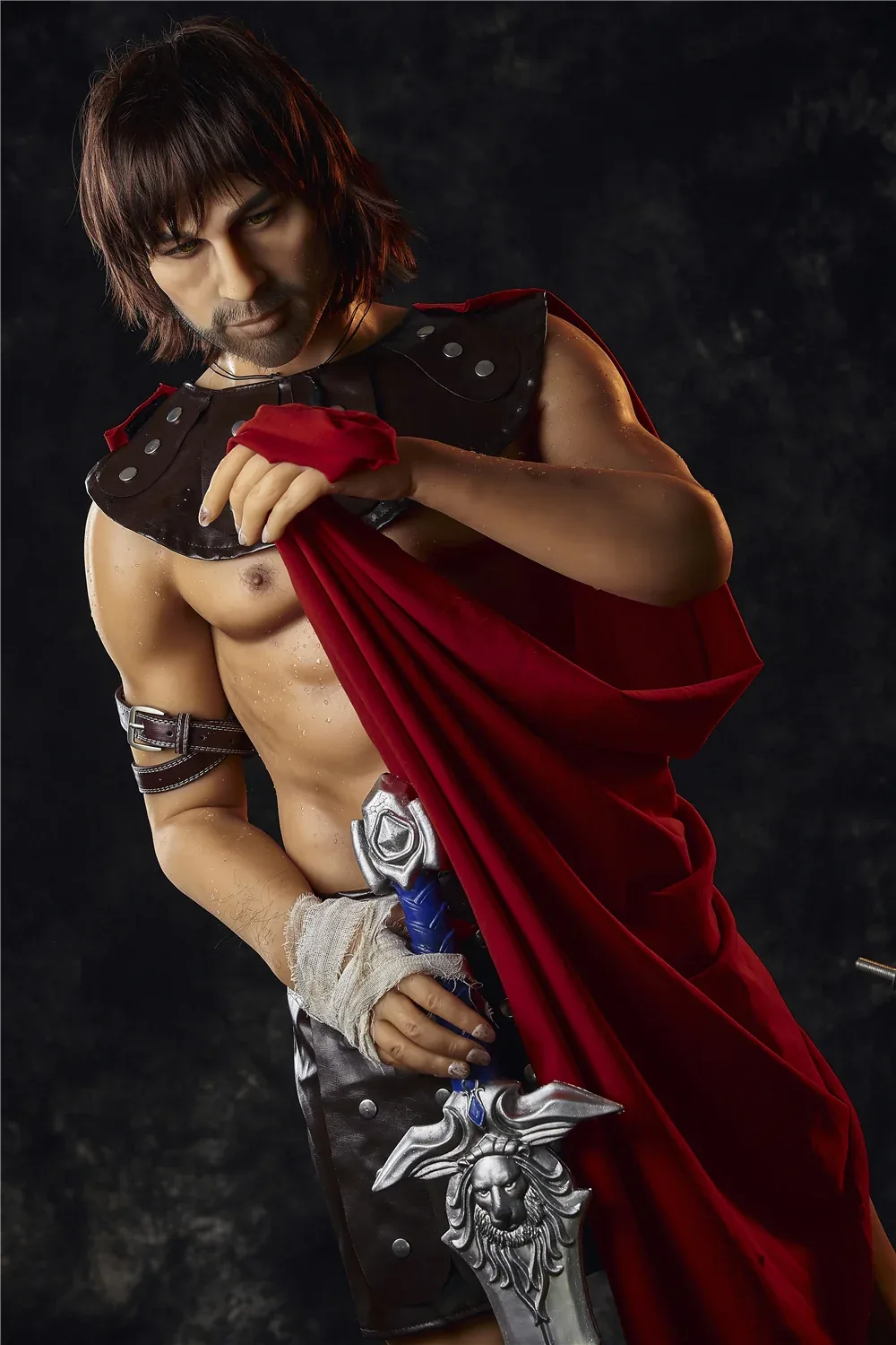 Warrior Charles: Lifelike 162cm TPE Male Sex Doll-Irontech Doll view 3