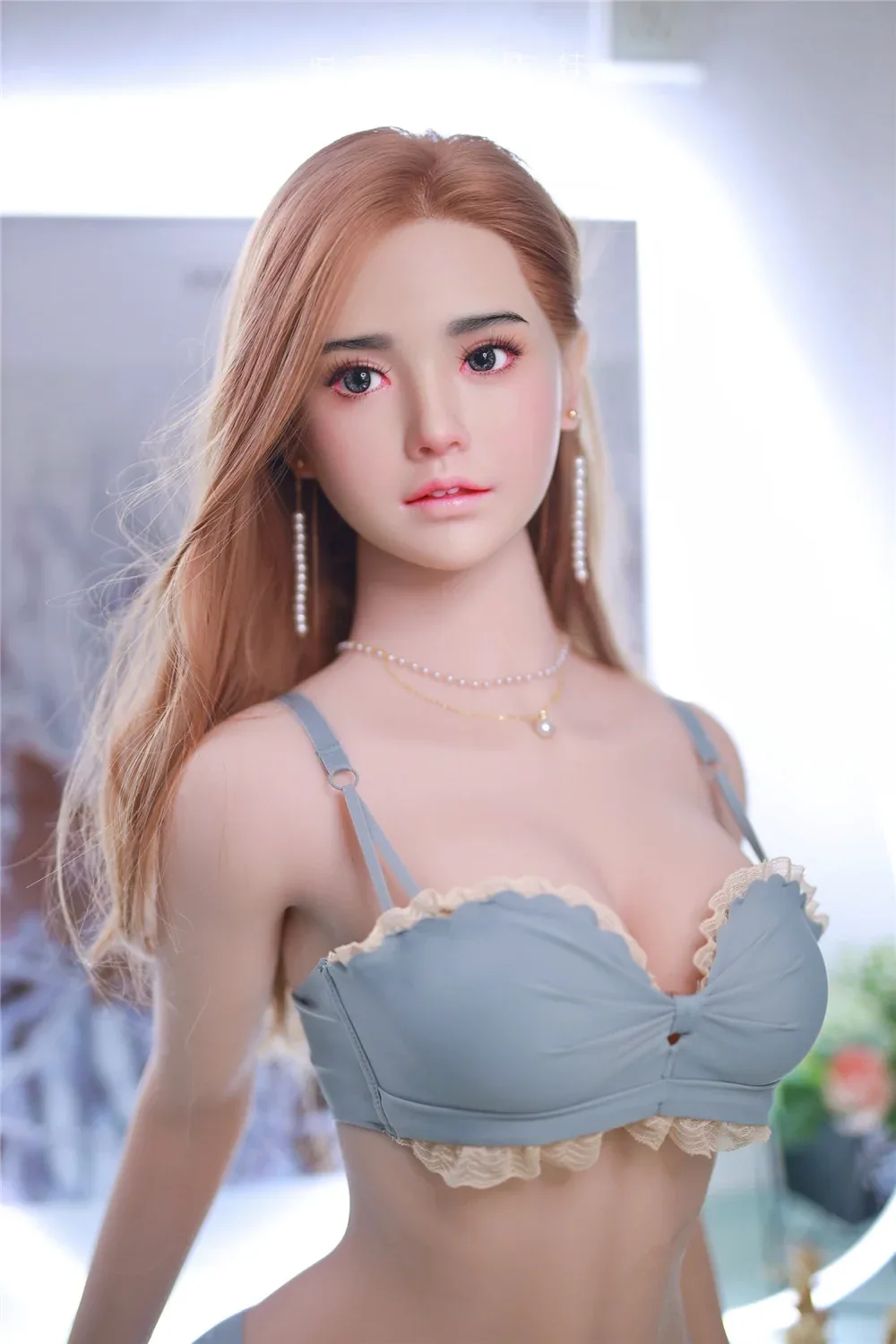 YunXi: JYDoll 168cm D-Cup Realistic Silicone Head TPE Body Sex Doll view 6
