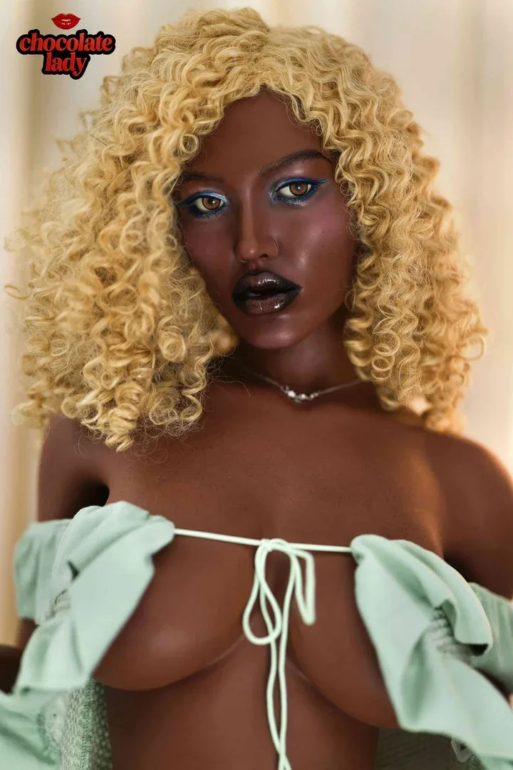 Fade: 159cm B-Cup Realistic Silicone Black Sex Doll