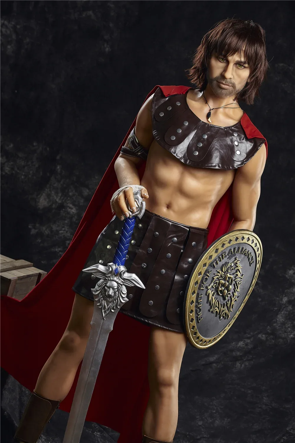 Warrior Charles: Lifelike 162cm TPE Male Sex Doll-Irontech Doll view 7
