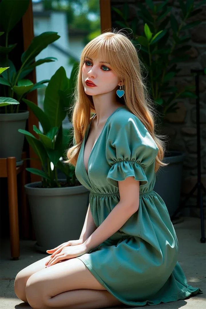 AB27: 150cm F-Cup Lifelike Silicone Head TPE Body Sex Doll-Aibei view 7