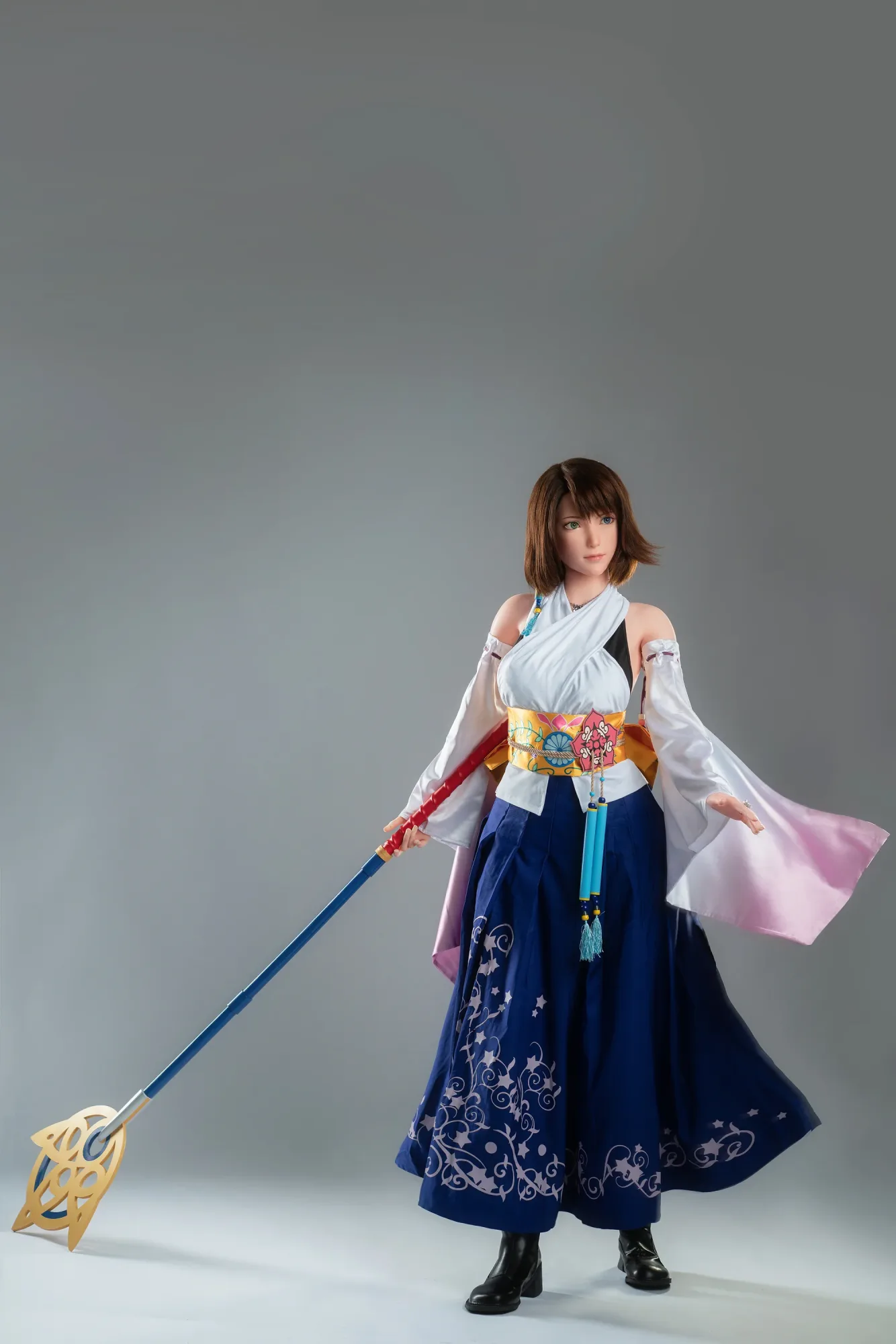 Yuna: 167cm D-Cup Cosplay Silicone Sex Doll-Game Lady view 8
