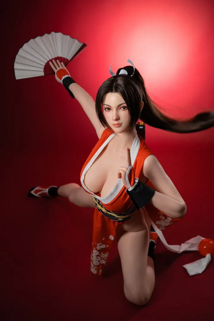 Shiranui Mai: 165cm F-Cup Cosplay Silicone Sex Doll-Game Lady view 2