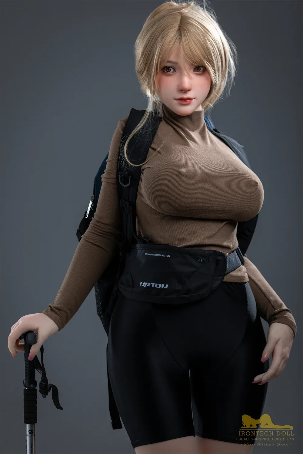 Kitty S32: Premium 165cm F-Cup Japanese Silicone Sex Doll-Irontech Doll view 1