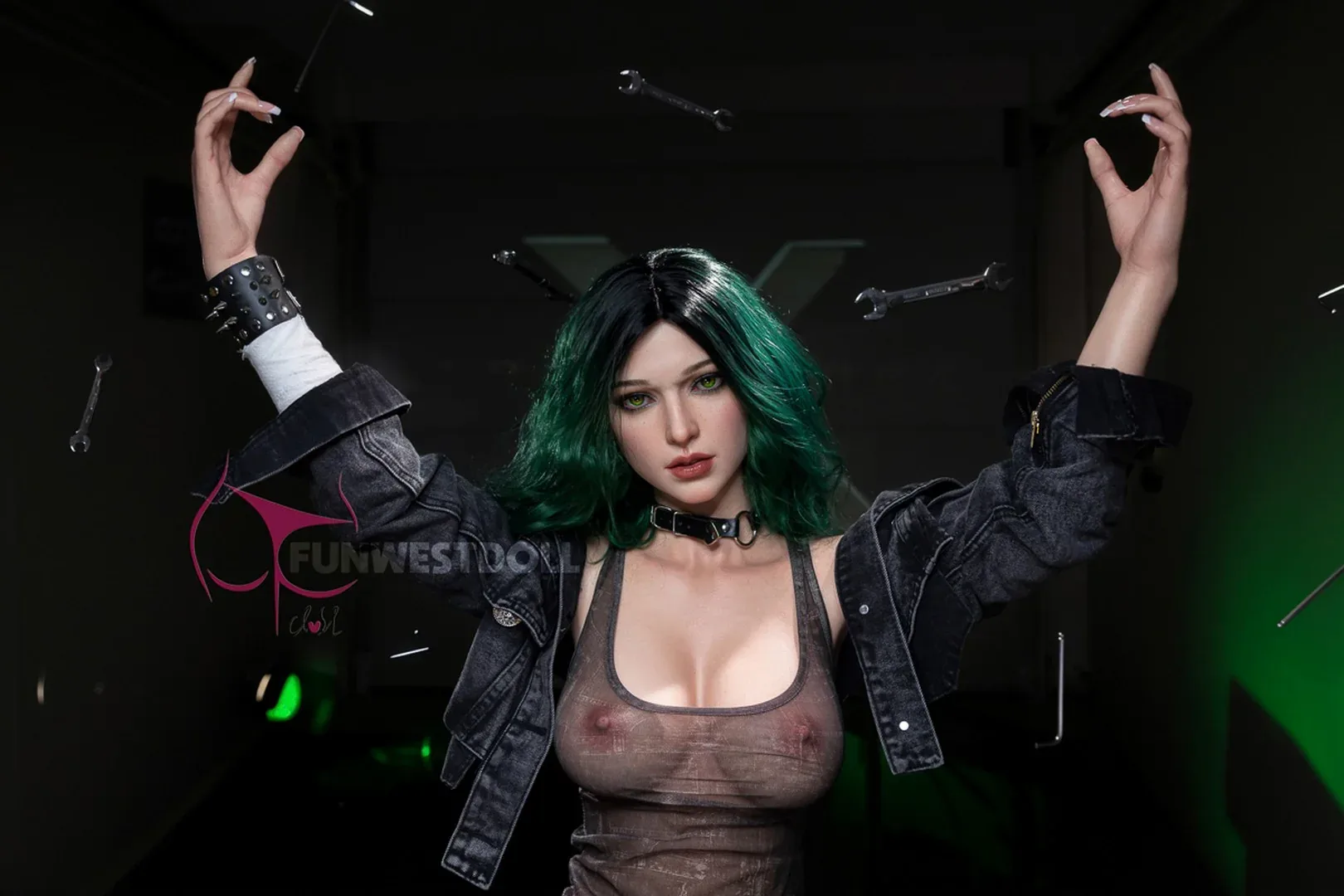 Alexa: 157cm G-cup Realistic Silicone Sex Doll-FSD001-#045S view 5