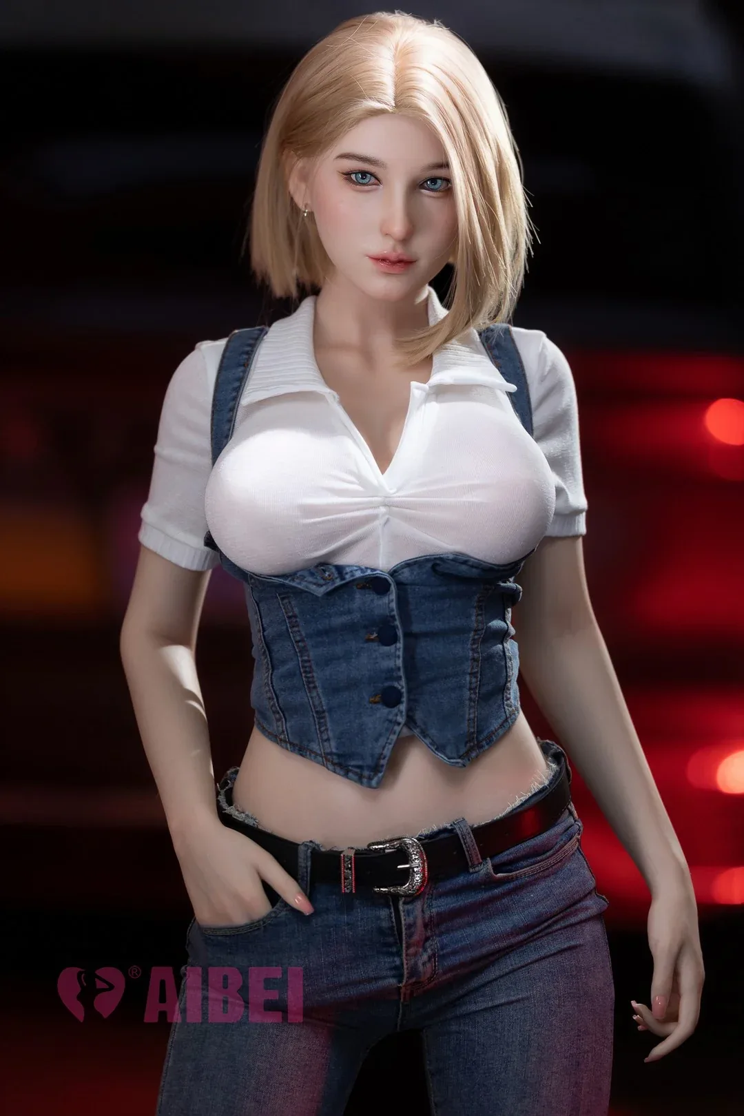 AB12: 167cm E-Cup Realistic Silicone Sex Doll-Aibei view 6
