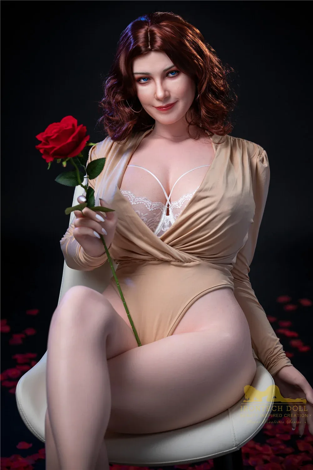 Carmel S12: Premium 160cm H-Cup Silicone Sex Doll-Irontech Doll view 3