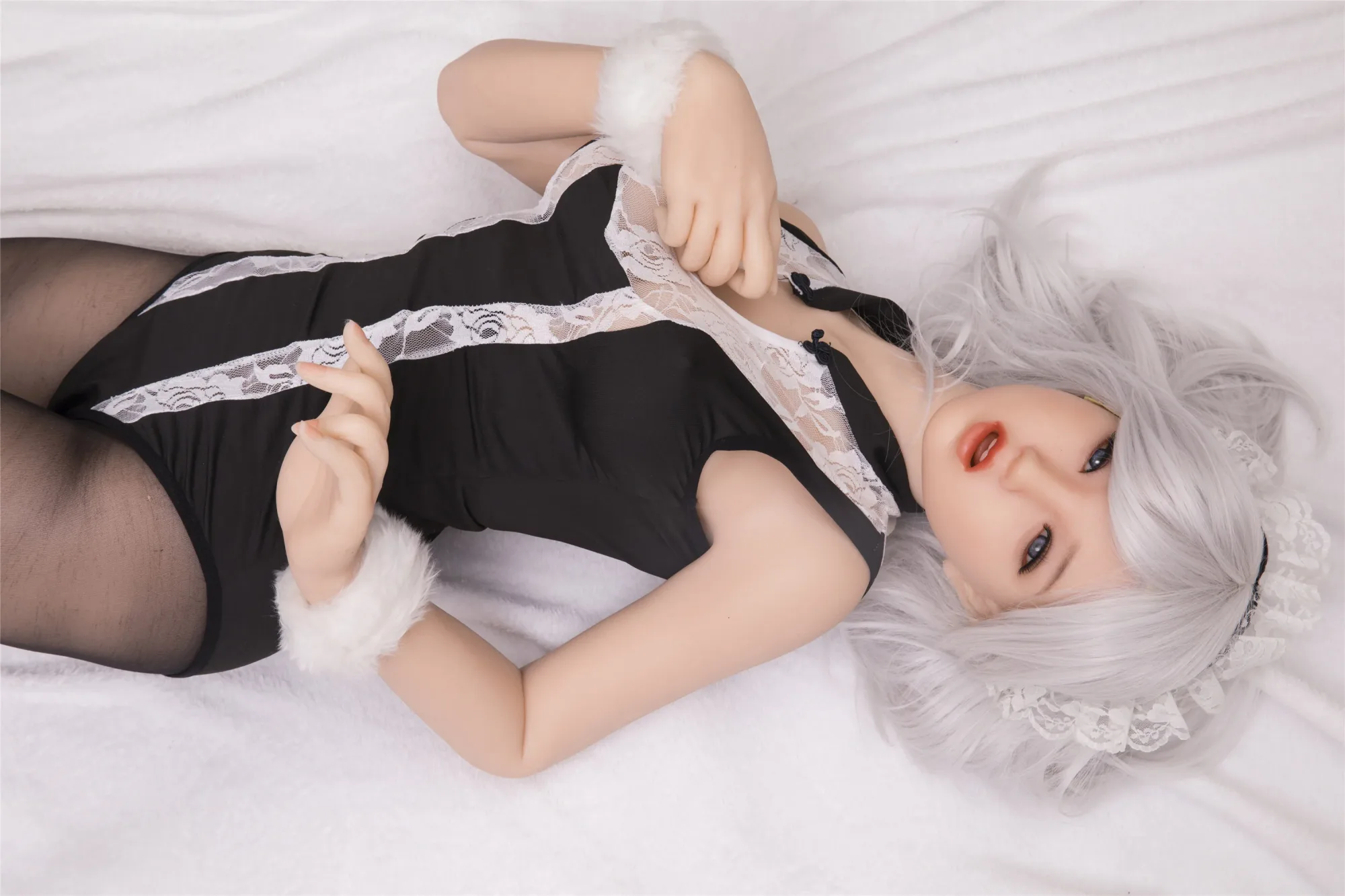 Aki: 156cm D-Cup Realistic Silicone Sex Doll-SANHUI Doll view 6