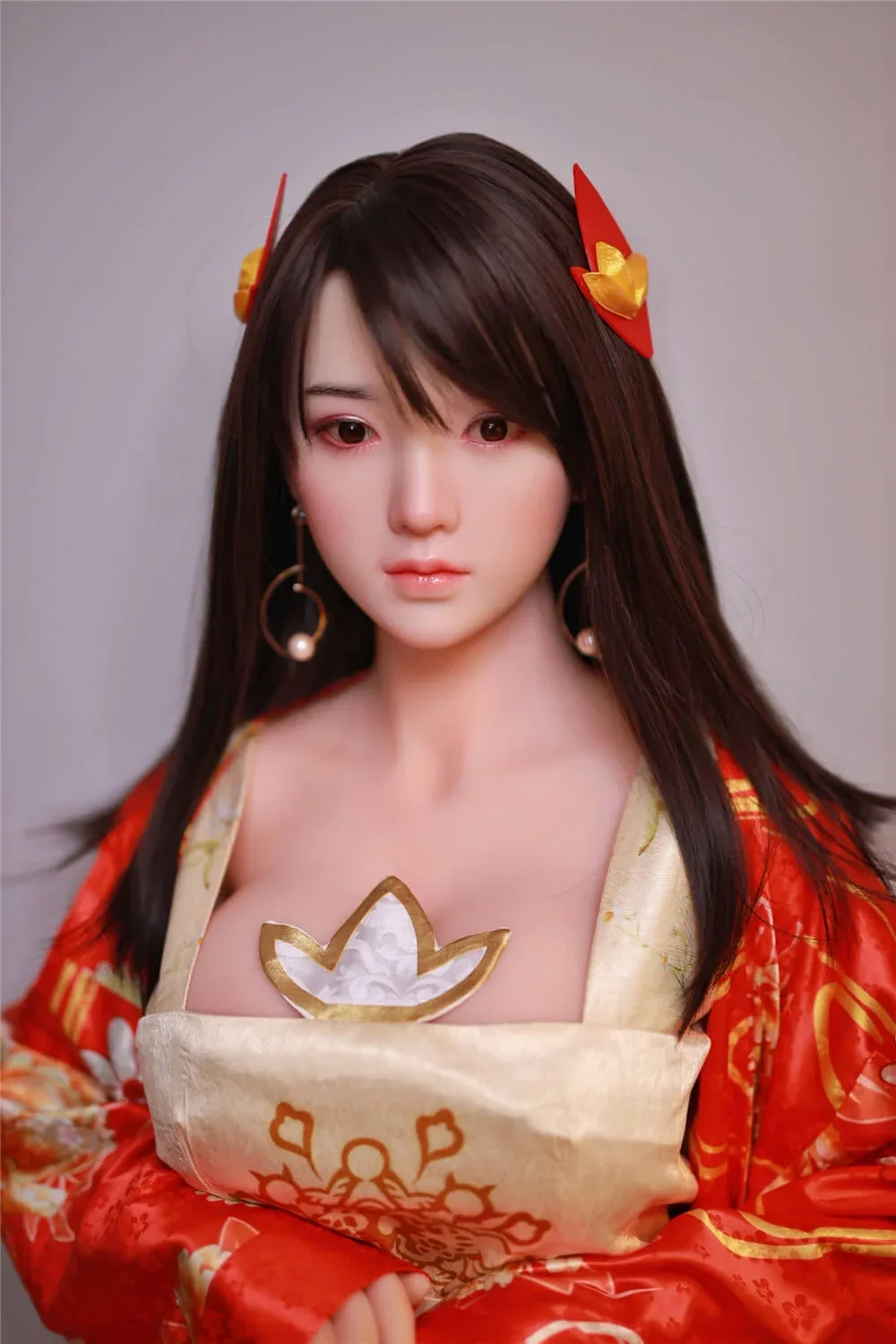 JingJing: JYDoll 161cm D-Cup Realistic Silicone Head TPE Body Sex Doll view 5