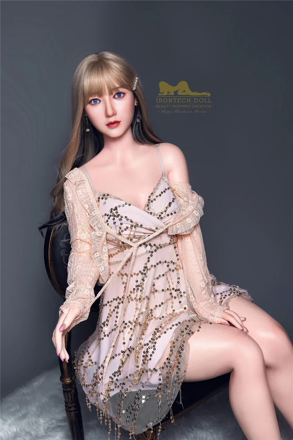 Candy S6: Premium 152cm A-Cup Silicone Sex Doll-Irontech Doll view 6