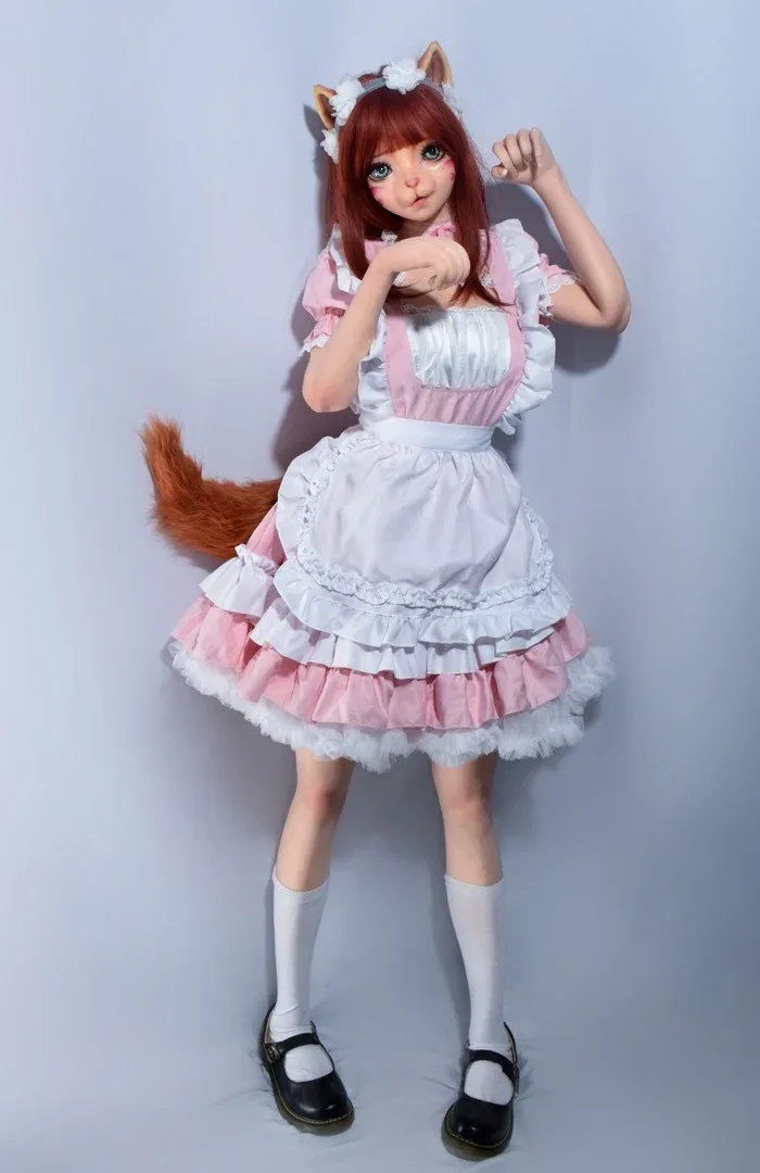 Morikawa Yuki: 150cm Furry Silicone Sex Doll-Elsababe Doll view 7