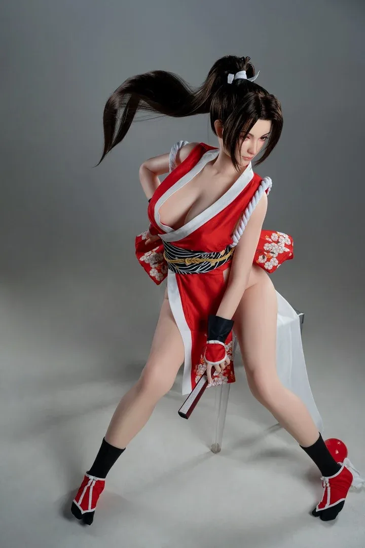 Mai Shiranui: 165cm F-Cup Cosplay Silicone Sex Doll-Game Lady view 2